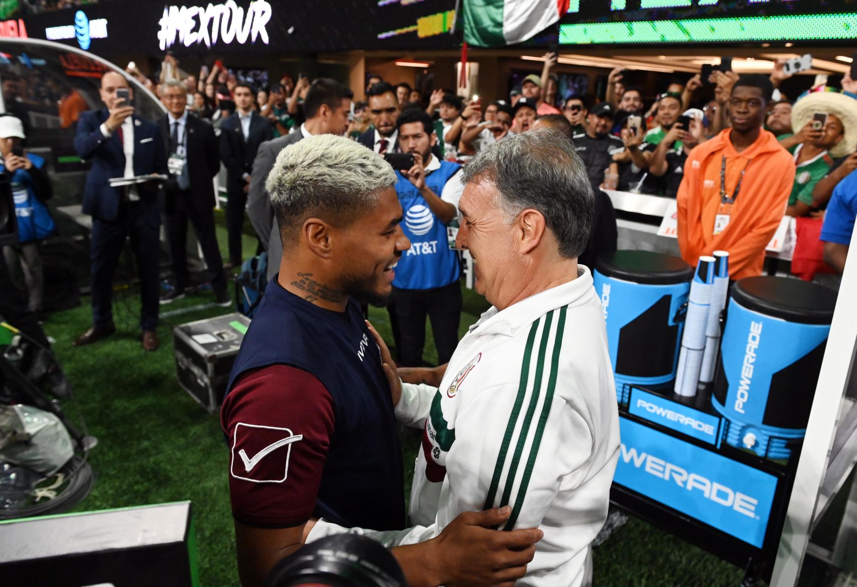 Soccer: Venezuela at Mexico